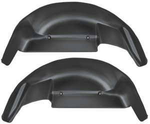 Ford F-150 Wheel Well Guards - Rear - Husky Liners - Black - `06-`14